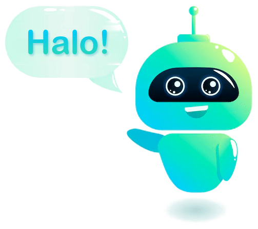 Halobot, the Halo Programs chat assistant, saying Halo!